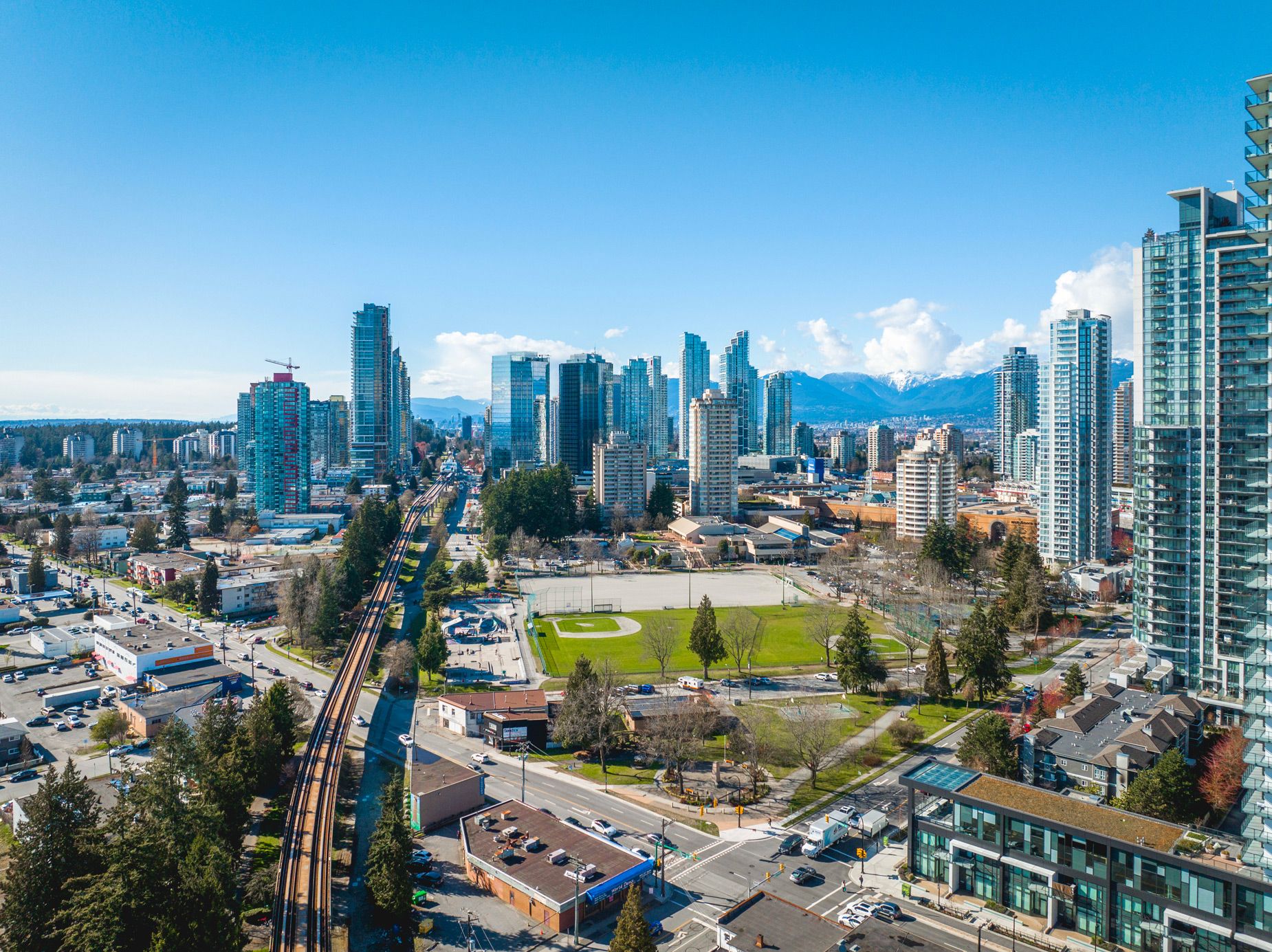 Burnaby cityscape