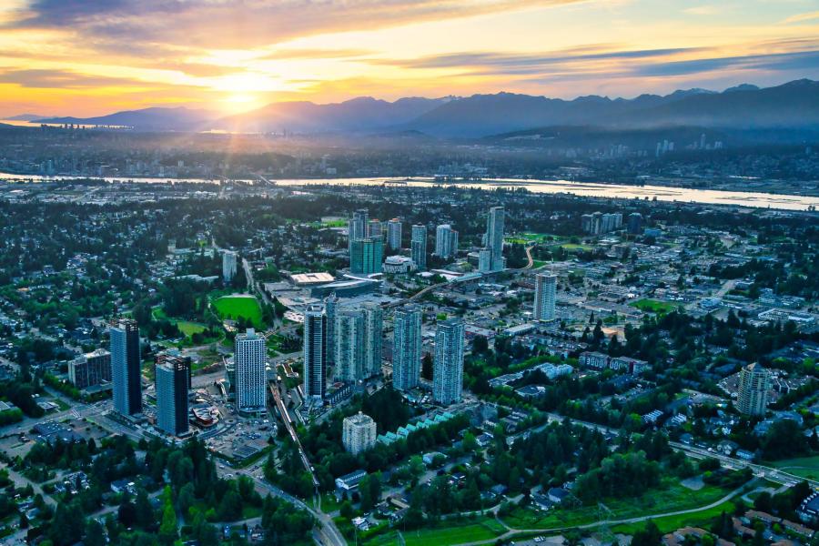 Surrey cityscape